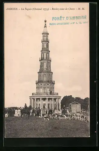 AK Amboise, La Pagode, Rendez-vous de Chasse