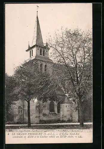 AK Le Grand-Pressigny, L`Église Nord-Est