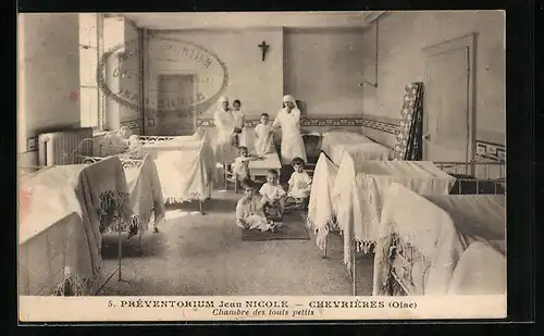 AK Chevrières, Préventorium Jean Nicole, Chambre des touts petits