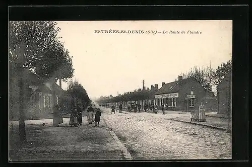 AK Estrées-St-Denis, La Route de Flandre
