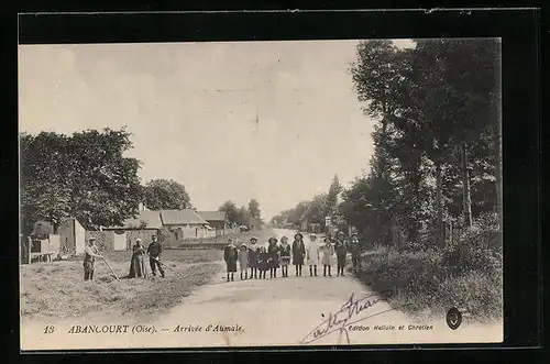 AK Abancourt, Arrivée d`aumale