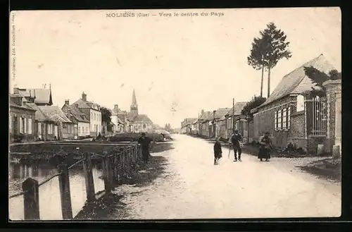 AK Moliens, Vers le centre du Pays