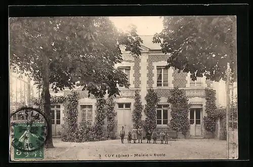 AK Cuy, Mairie & Ecole