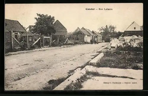 AK Candor, Rue Labarre, Strassenpartie