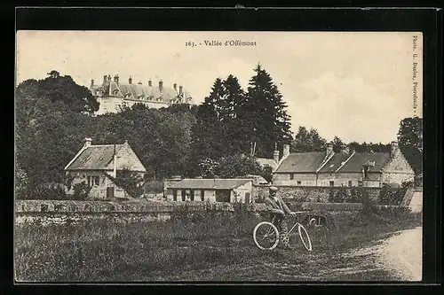 AK Vallee d`Offemont, Blick zum Schloss