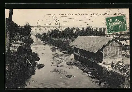 AK Chantilly, Le viaduc de la Canardiere