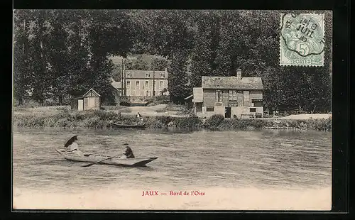 AK Jaux, Bord de l`Oise