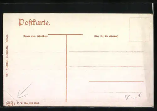 AK Erfurt, Das Hauptpostgebäude