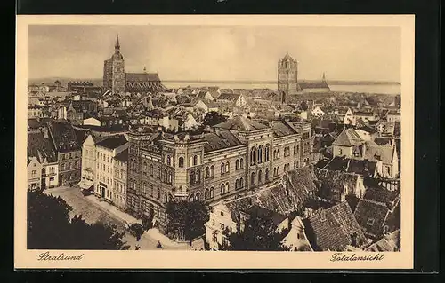 AK Stralsund, Totalansicht