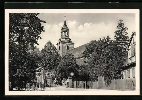 AK Bad Berka /Thür., Kleinstadtidyll