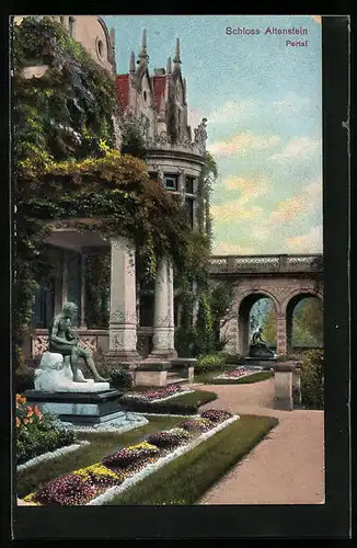 AK Bad Liebenstein, Schloss Altenstein, Portal