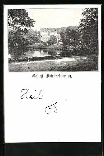 AK Friedrichroda, Schloss Reinhardsbrunn