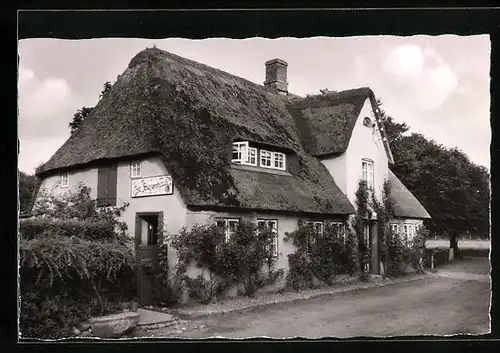 AK Nieblum a. Föhr, Café Friesenhaus