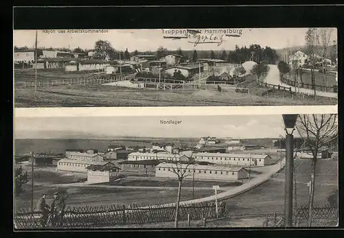 AK Hammelburg, Truppenlager, Rayon des Arbeitskommandos, Nordlager