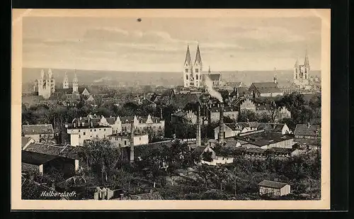 AK Halberstadt, Teilansicht