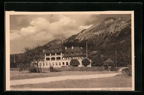 AK Bad Reichenhall, Militär Erholungsheim