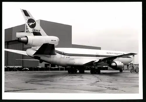Fotografie Flugzeug Douglas DC-10, Passagierflugzeug mit Kennung S2-ACP