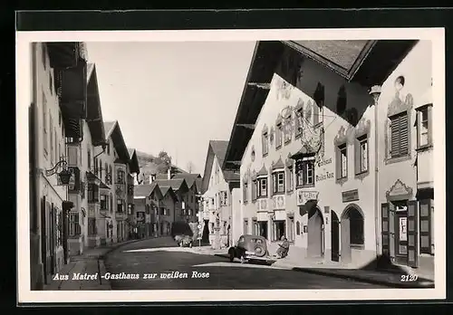 AK Matrei, Gasthaus zur weissen Rose