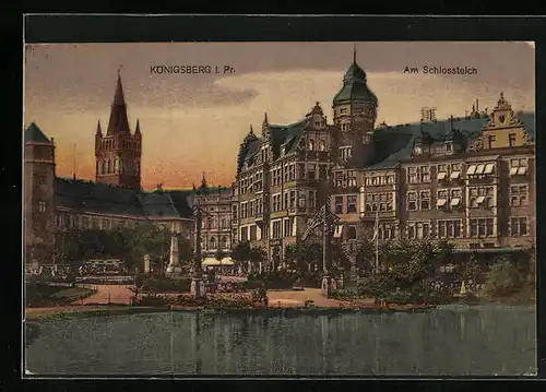 AK Königsberg i. Pr., Am Schlossteich