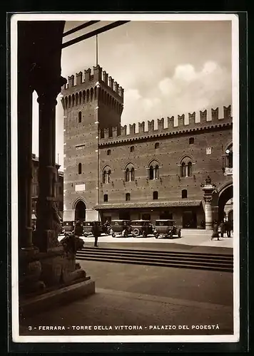 AK Ferrara, Torre della Vittoria, Palazzo del Podesta