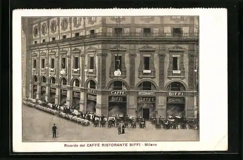 AK Milano, Ricordo del Caffè Ristorante Biffi