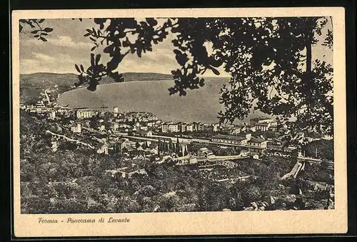 AK Formia, Panorama di Levante