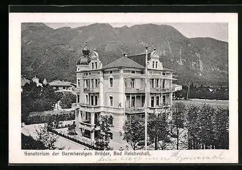 AK Bad Reichenhall, Sanatorium der Barmherzigen Brüder