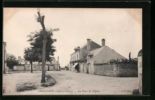 AK Ingrandes, La Place de l`Église