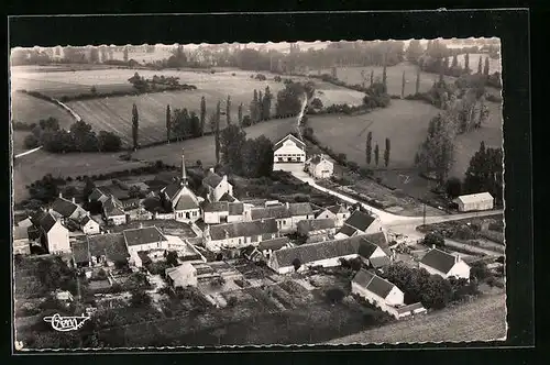 AK Varennes, Vue aérienne