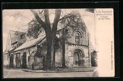 AK L`Ile Bouchard, L`Eglise de Snt. Gilles