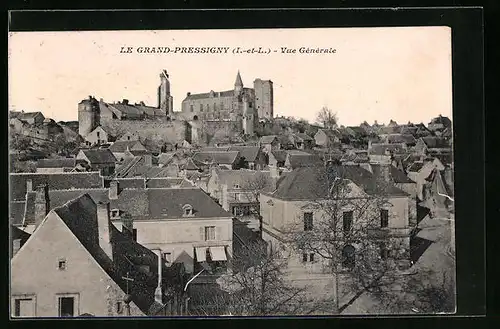 AK Le Grand-Pressigny, Vue Générale