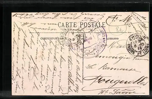 AK Chinon, Maison dans les Rochers