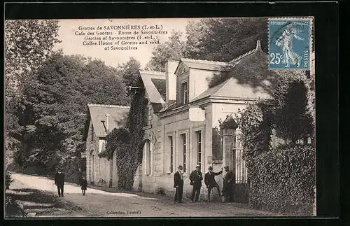 AK Savonnières, Café des Grottes, Route de Savonnières