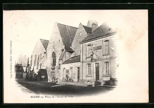 AK Bléré, Place de l`Hôtel-de-Ville