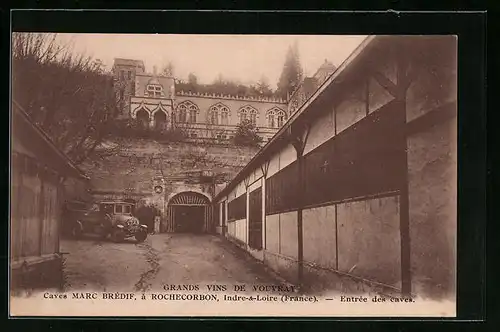AK Rochecorbon, Grands Vins de Vouvray, Caves Marc Brédif, Entrée des caves
