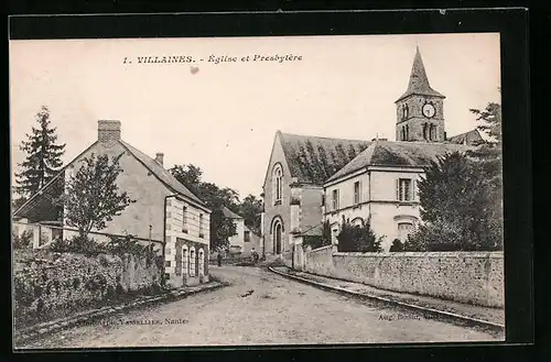 AK Villaines, Église et Presbytère