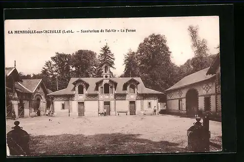 AK La Membrolle-sur-Choisille, Sanatorium de Bel-Air, La Ferme