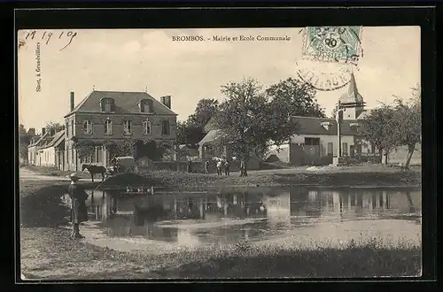 AK Brombos, Mairie et Ecole Communale, L`Eglise