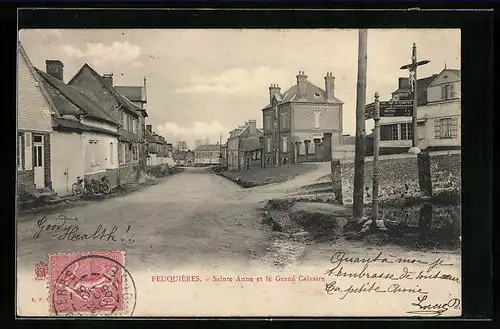 AK Feuquieres, Sainte Anne et le Grand Calvaire