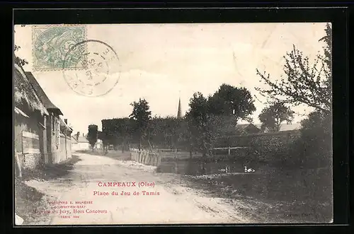 AK Campeaux, Place du Jeu de Tamis, L`Eglise