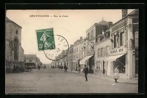 AK Granvilliers, Rue de Calais