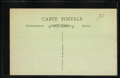 AK Grandvilliers, La Poste, rue d`Aumale