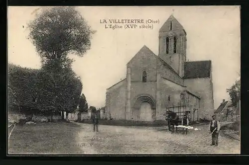 AK La Villetertre, L`Eglise XVIe siecle