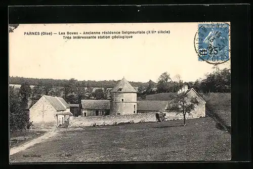 AK Parnes, Les Boves, Ancienne residence Selgneuriale, Tres Interessante station geologique