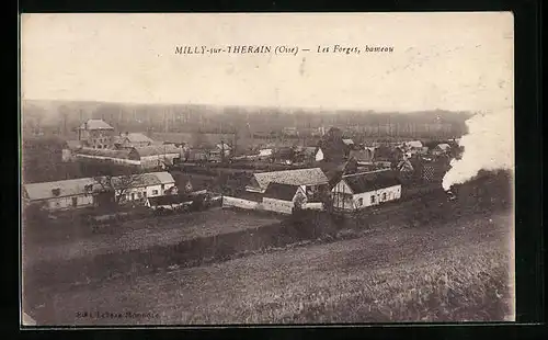 AK Milly-sur-Therain, Les Forges, bameau