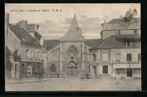 AK Mouy, Facade de l`Eglise