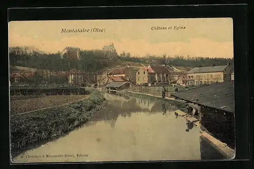 AK Montataire, Chateau et Eglise