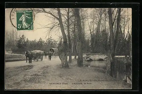 AK Saintines, L`Autonne, le Pont