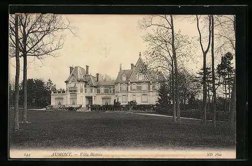 AK Aumont, Villa Beatrix, Facade