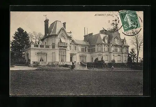 AK Aumont, Chateau, Facade